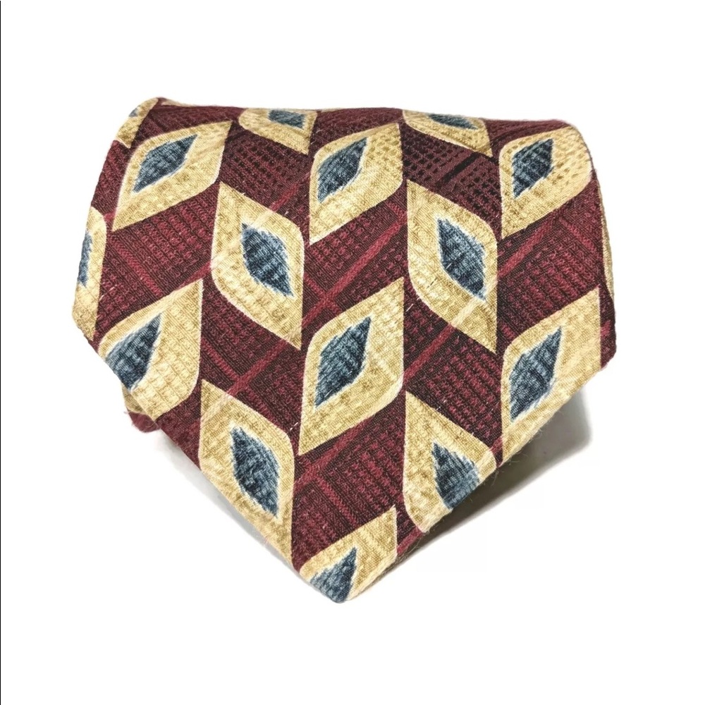 BROOKS BROTHERS Makers Necktie Diamond Pattern